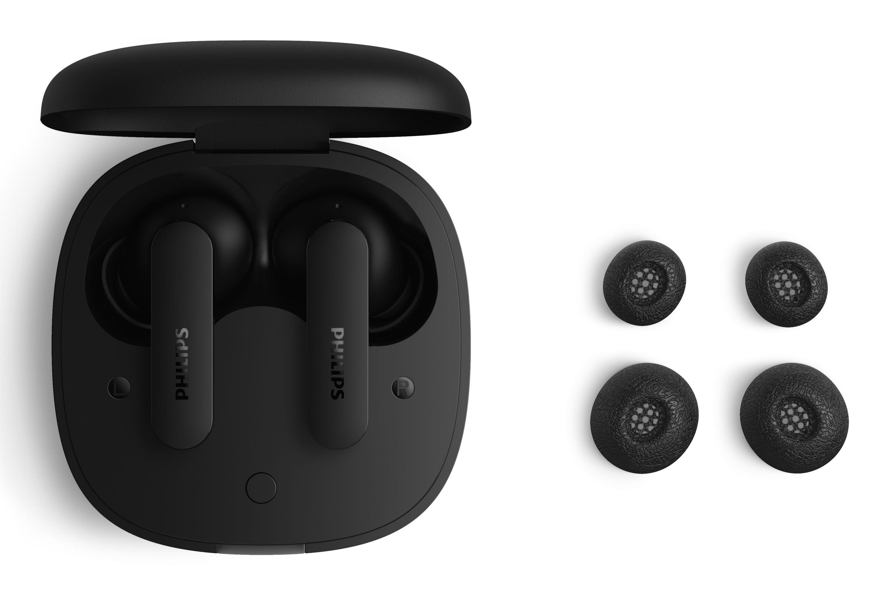 Auscultadores PHILIPS TAT2100BK/00 (Binaural - True Wireless Stereo - Intra-aural - Preto), miniatura 3