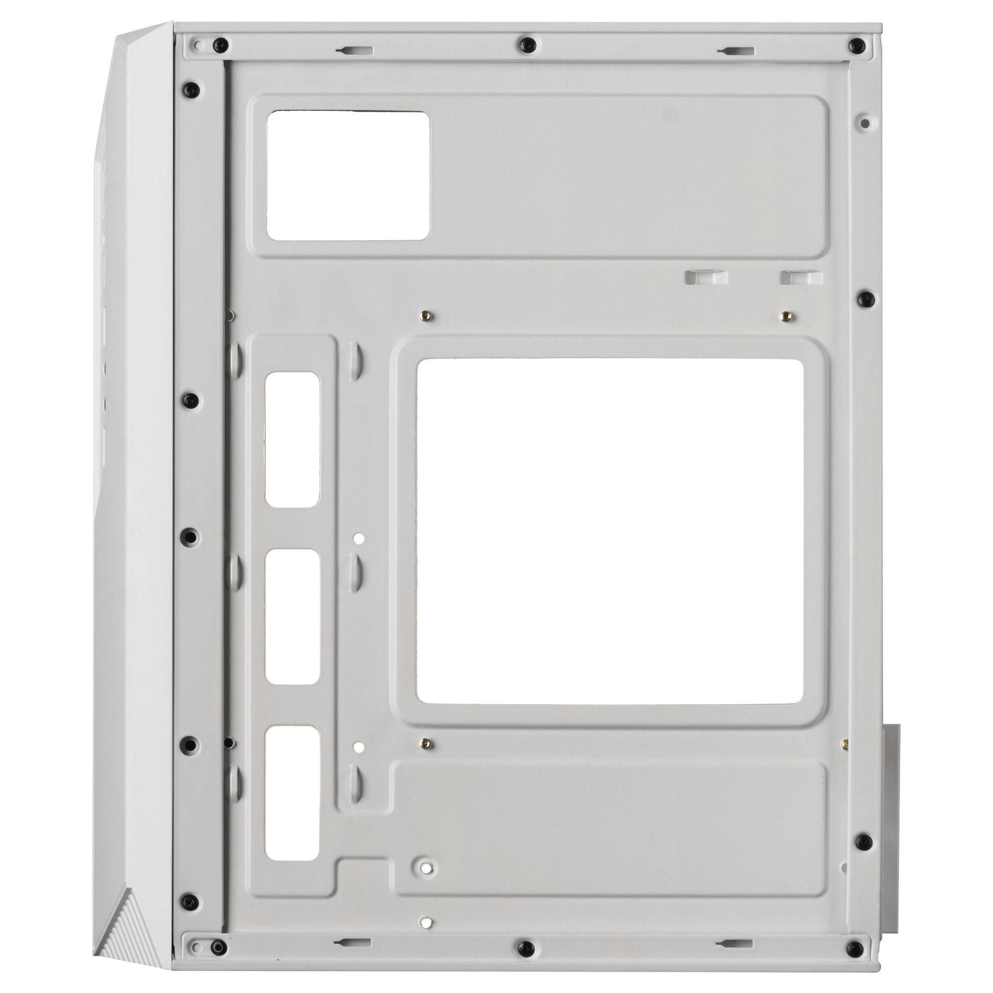 Caixa PC MARS GAMING MC-S1 (micro ATX, Mini-ITX - Mini Tower - Vidro temperado - Branco) — miniatura 6