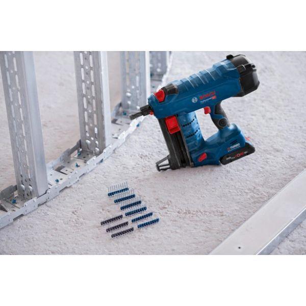 Pregador de Betão a Bateria BOSCH GNB 18V-38 Professional (Preto e Azul), miniatura 3
