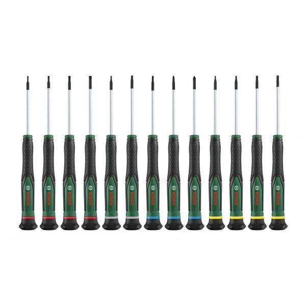 Conjunto de Chaves de Fendas de Precisão BOSCH 1600A02Z9N (Verde/Preto), miniatura 3