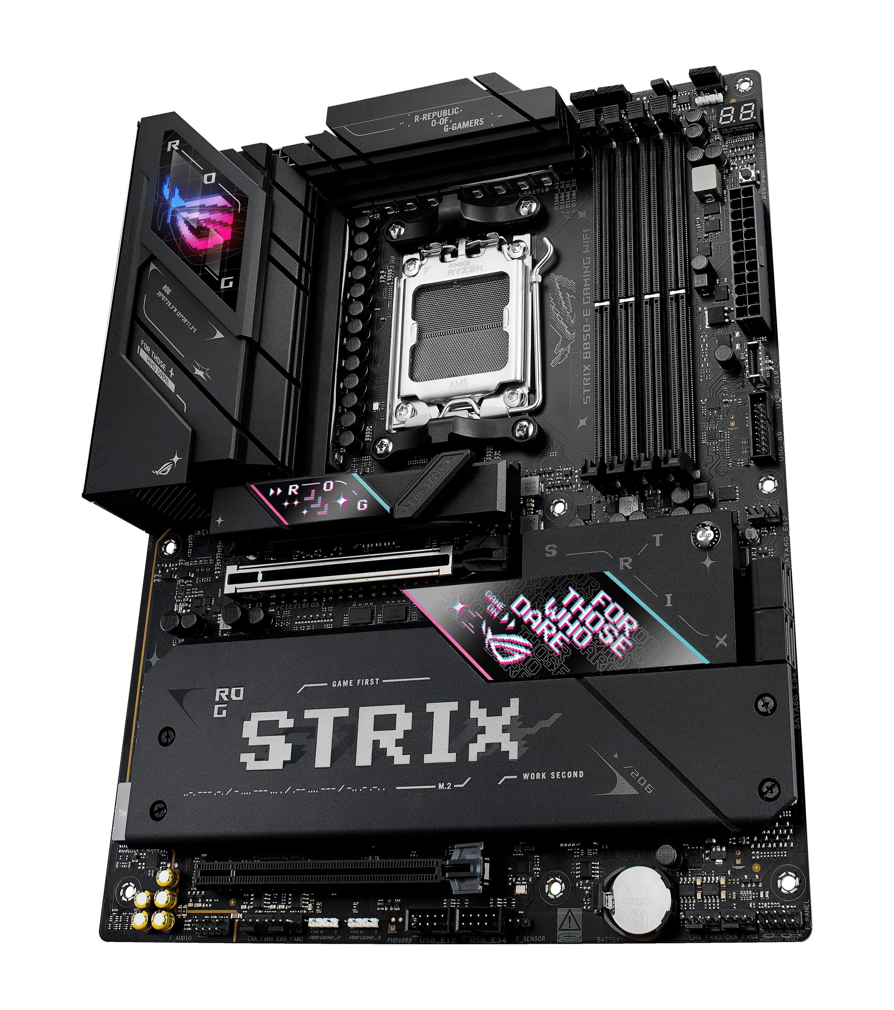 Motherboard ASUS ROG STRIX B850-E GAMING WIFI (AM5 - ATX - Duplo canal - Preto) — miniatura 5