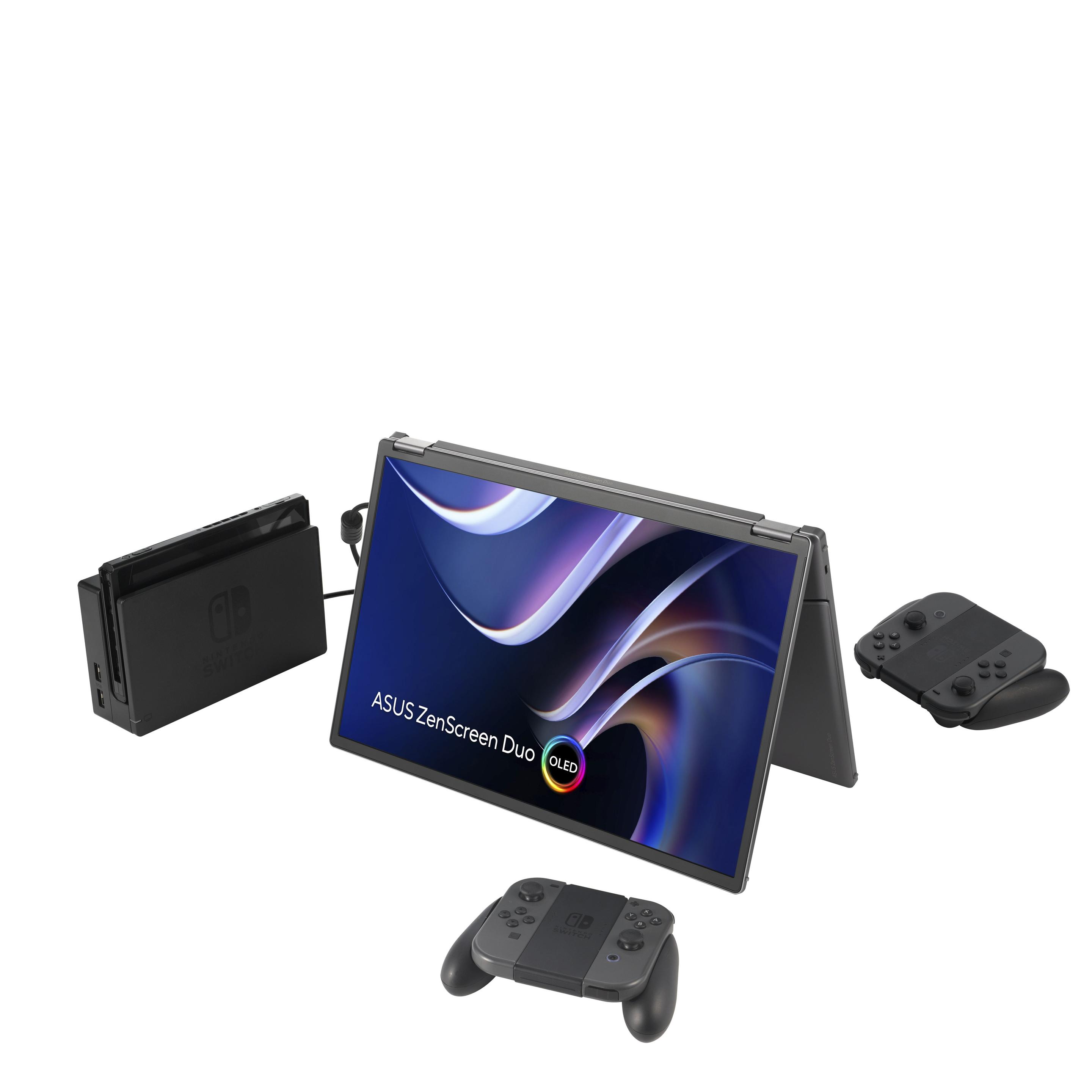 Monitor ASUS ZenScreen Duo OLED MQ149CD (14" - 60 Hz - 1920 x 1200 pixels - Prateado) — miniatura 6