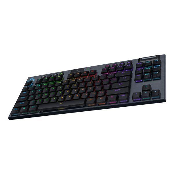 Teclado LOGITECH G915 X Lightspeed TKL (Alemão - Logitech GL Clicky - USB + RF sem fios + Bluetooth - Preto), miniatura 4