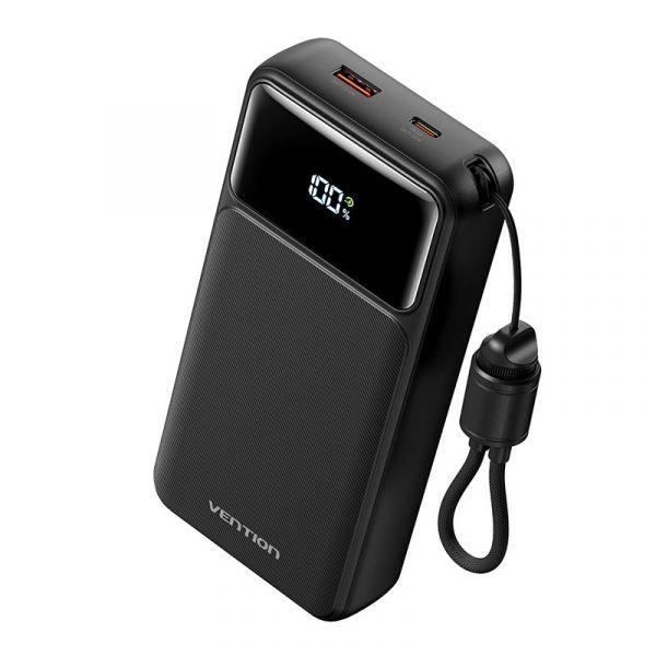 Bateria Externa VENTION XGYP0-40-TY (20000mAh - Rosa), miniatura 2
