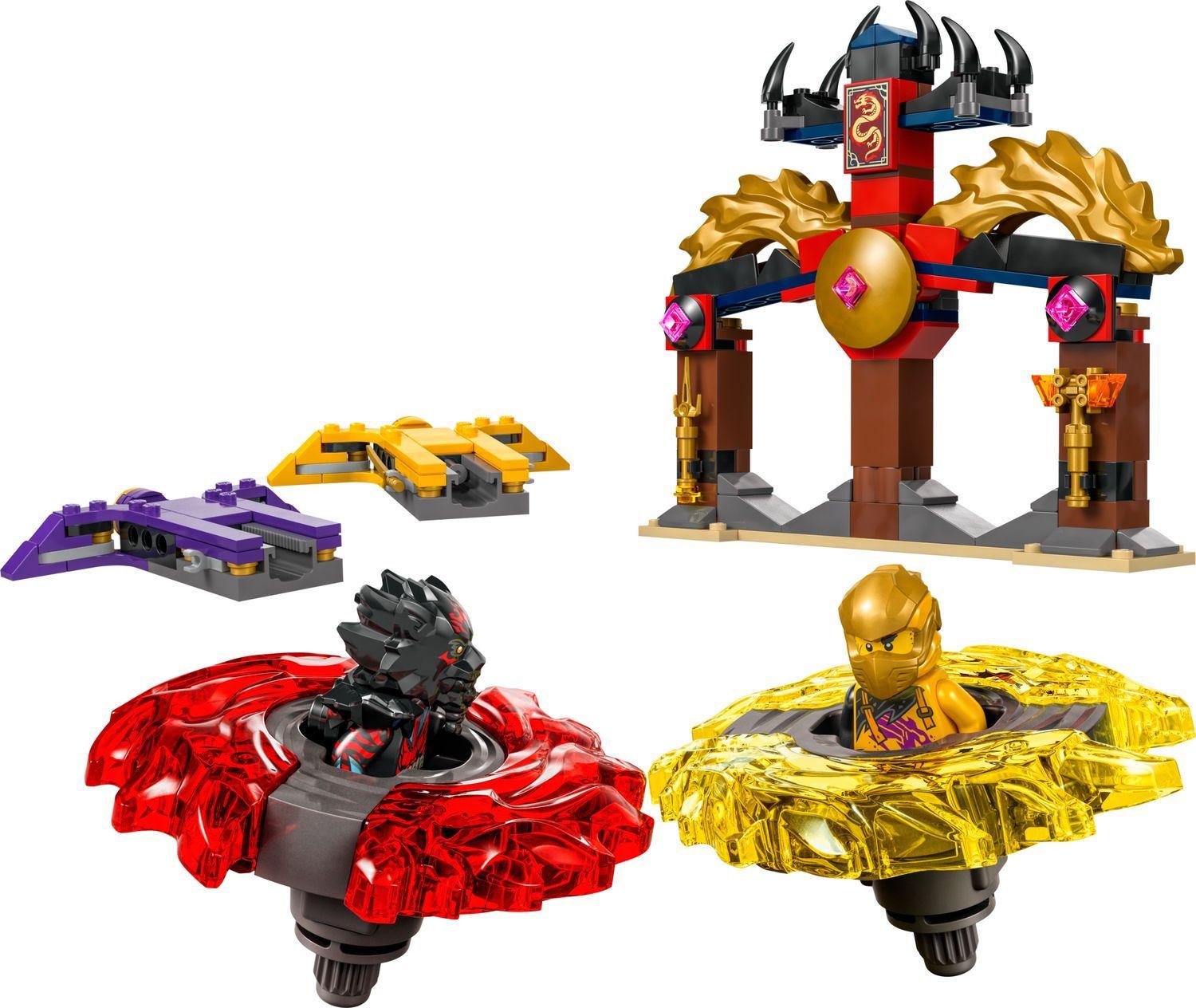 LEGO 71826 Ninjago Pack de Batalha Spinjitzu do Dragão (6+ anos - 186 peças)
