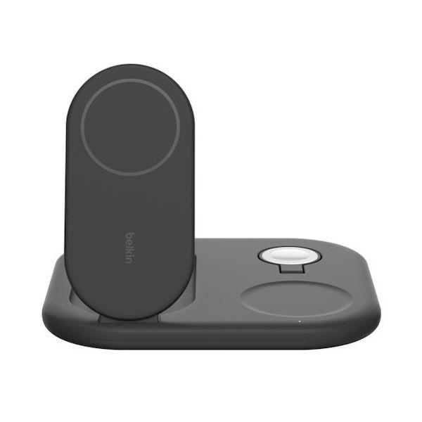 Carregador Sem Fios 3 em 1 BELKIN BoostCharge WIZ029VFBK (USB Type-C para USB Type-C - USB-C para USB-C - Preto), miniatura 2