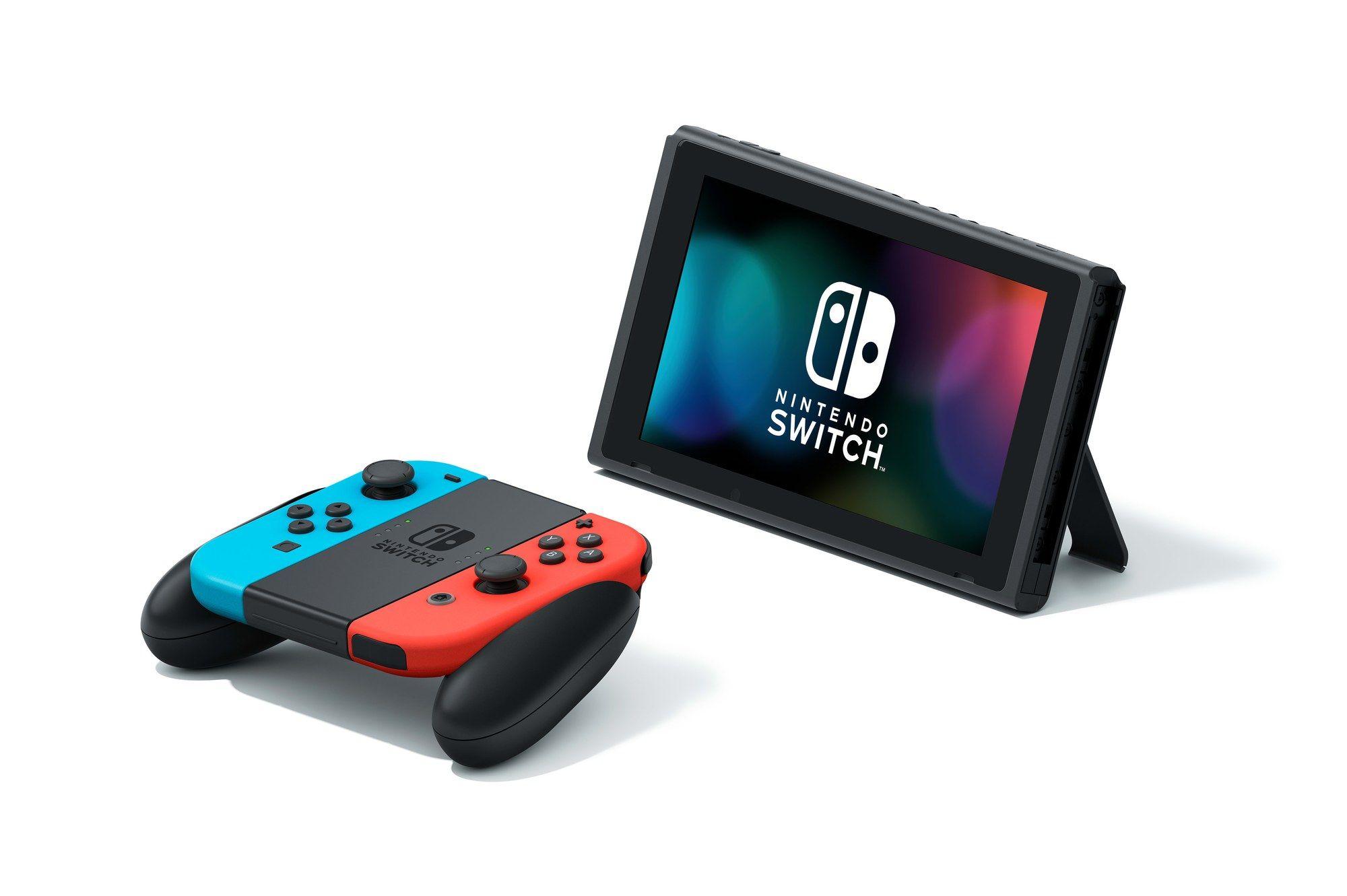 Consola NINTENDO Switch V2 (NVIDIA - 32 GB - 6,2" - Azul e Vermelho Neon) — miniatura 10