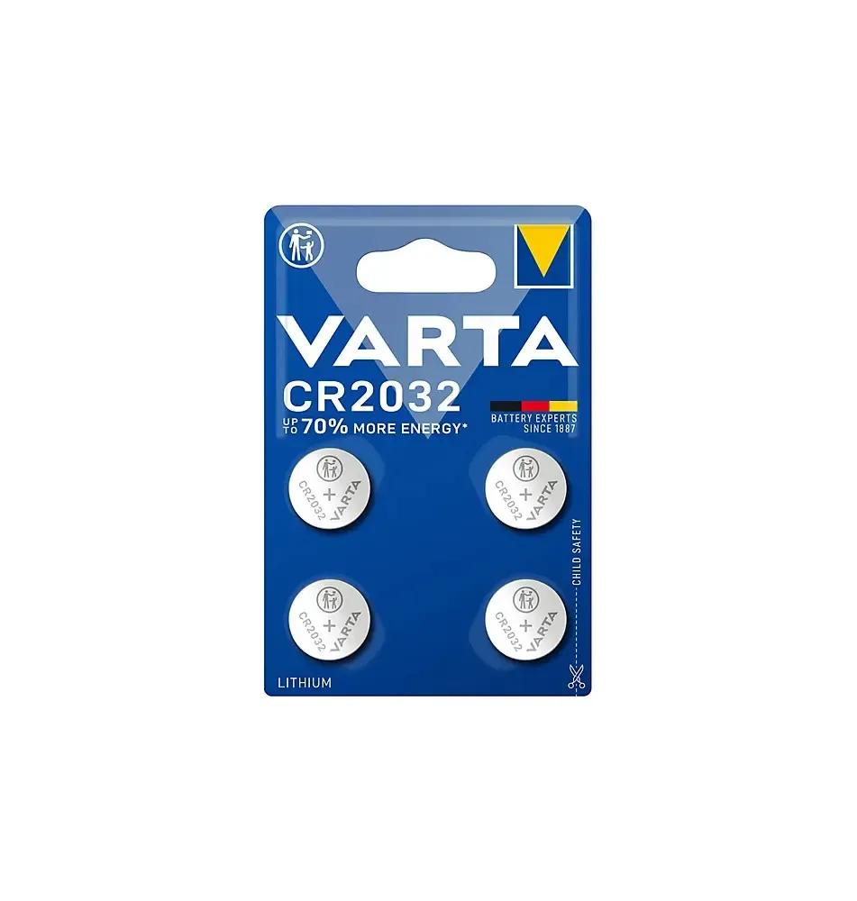 Pilha Botão VARTA CR2032 (3V - Pack 4), miniatura 2