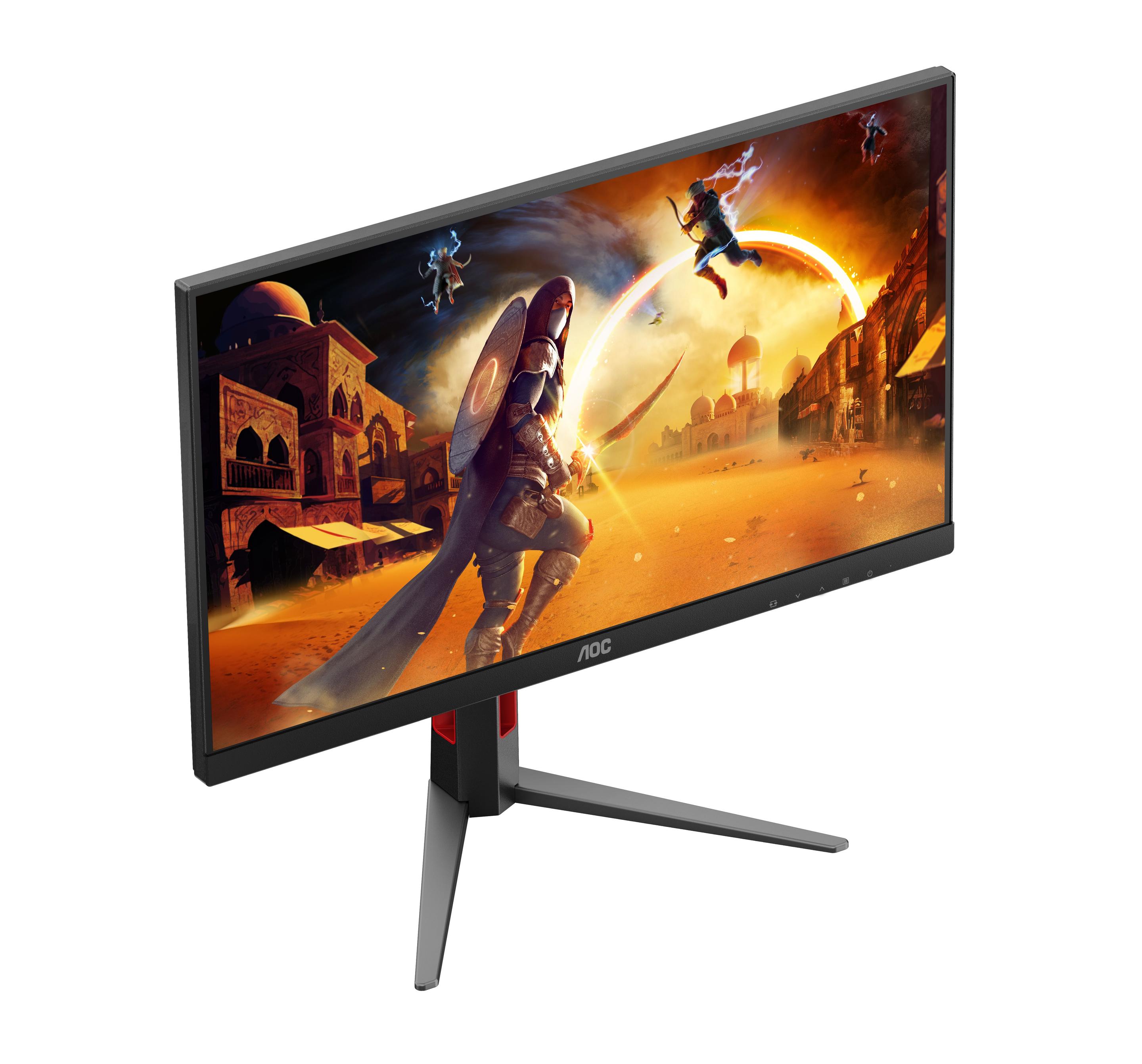 Monitor AOC 27G4HA (27" - Fast IPS - 200 Hz - Preto e Vermelho) — miniatura 11
