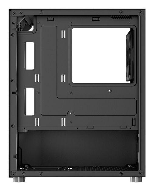 Caixa de Computador AEROCOOL CS-111-G-BK-V1 (Micro ATX, Mini-ITX - Mini Tower - SPCC, aço - Preto) — miniatura 6
