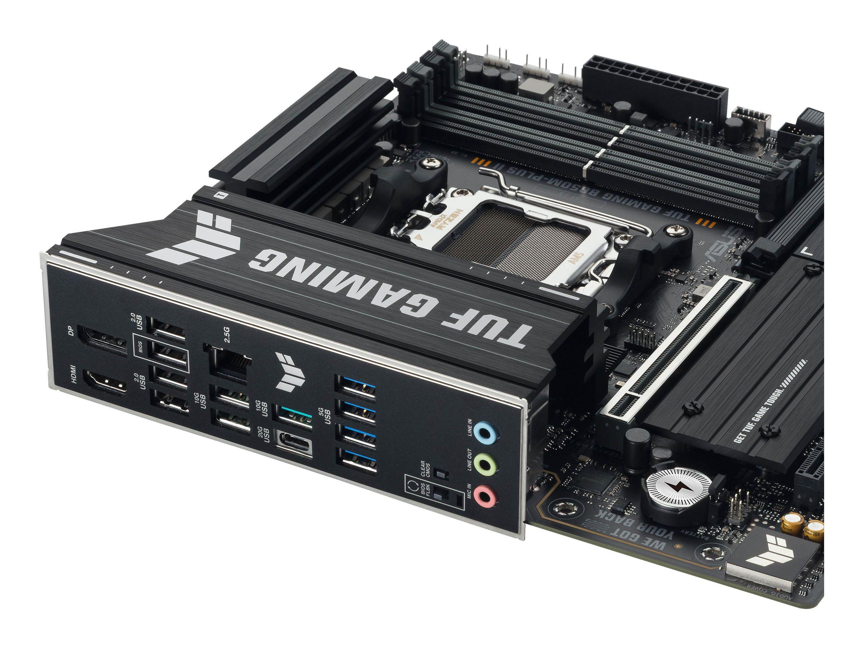 Motherboard ASUS TUF GAMING B850M-PLUS II (AM5 - micro ATX - Duplo canal), miniatura 7