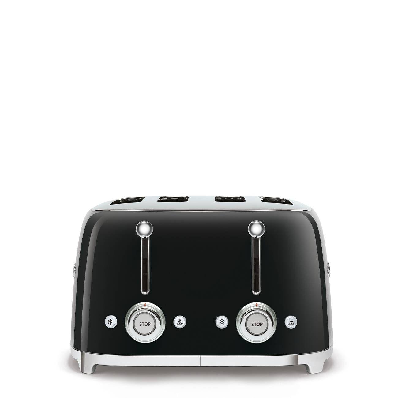 Torradeira SMEG TSF03BLEU (2000 W - 4 fatias - Aço inoxidável - Preto), miniatura 3
