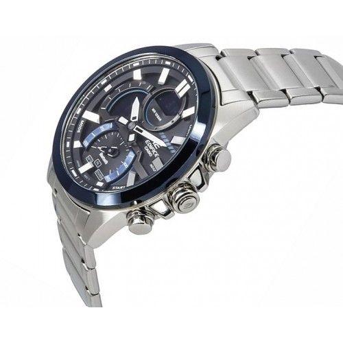 Relógio CASIO Edifice Premium ECB-30DB-1AEF (Bluetooth - Resistente à água) — miniatura 5