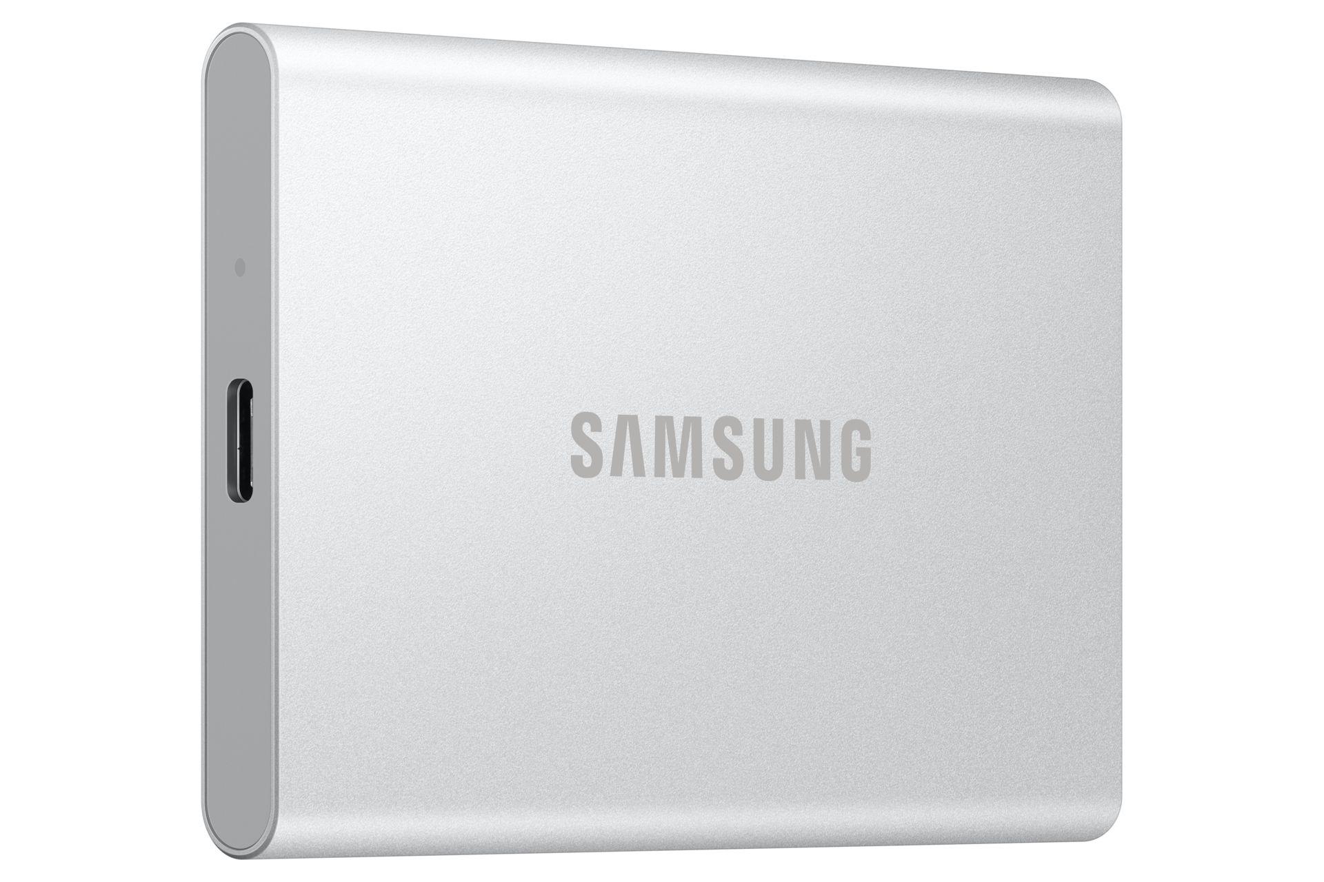 SSD SAMSUNG T7 Resurrected MU-PD2T0G/WW (2 TB - USB 3.2 Gen 2 - Prateado) — miniatura 2