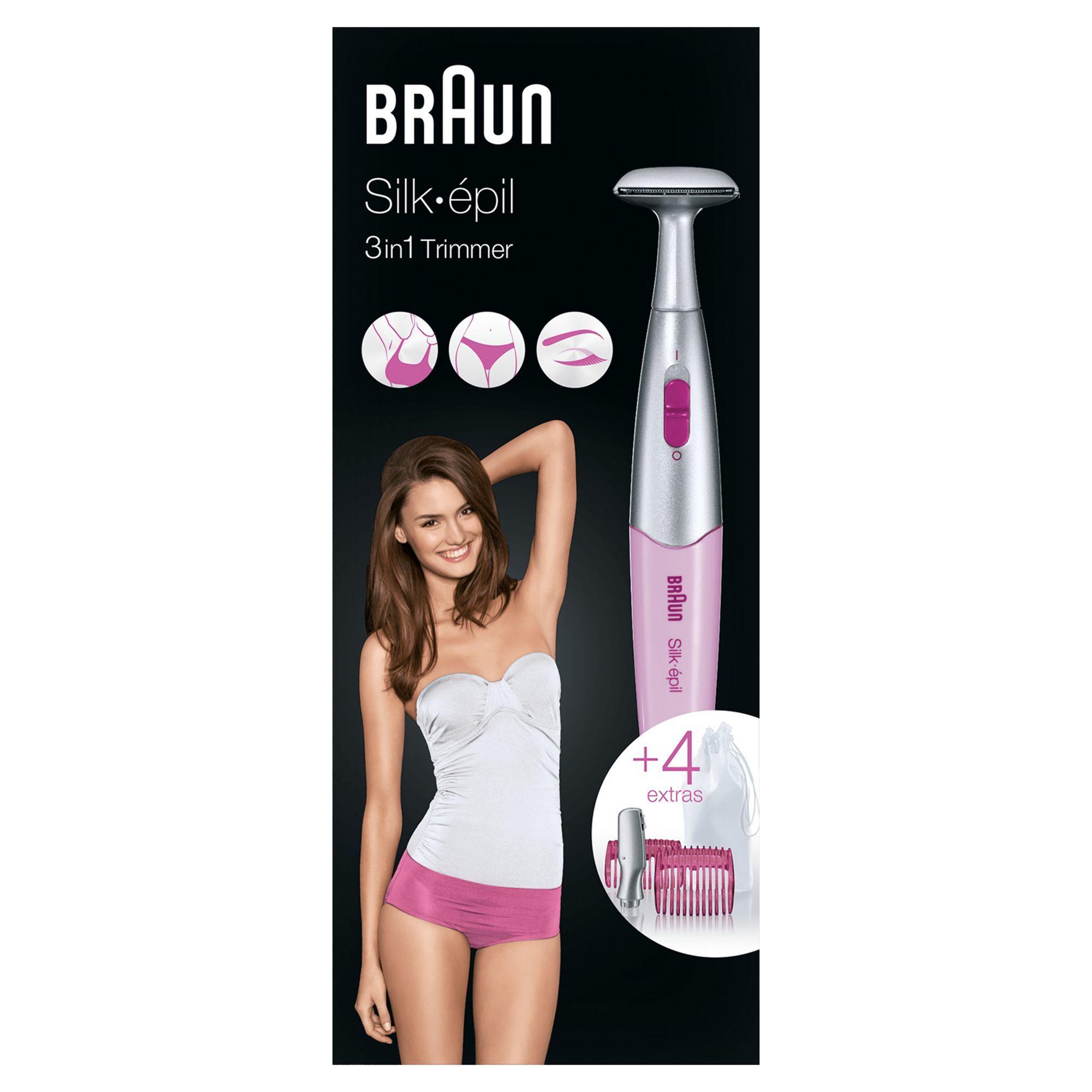Depiladora BRAUN FG1100 Silk&Finish (Rosa), miniatura 2