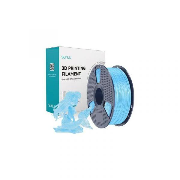 Filamento SUNLU PLA Twinkling Blu (Azul Brilhante)