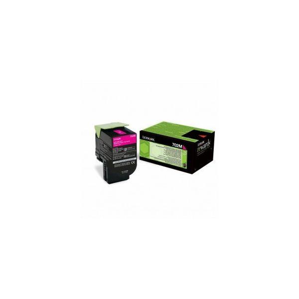 Cartucho de Toner LEXMARK 70C20M0 (1000 páginas - Magenta), miniatura 2