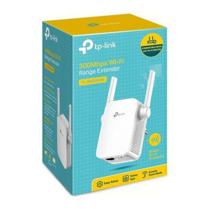 Repetidor Wi-Fi TP-LINK TL-WA855RE (300 Mbit/s - Single-band - RJ-45 - Branco) — miniatura 4