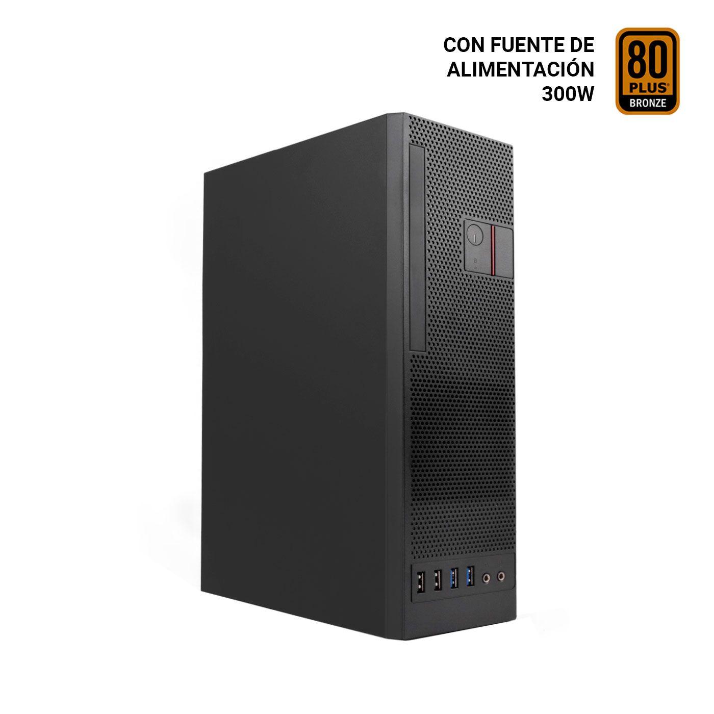 Caixa PC COOLBOX T360 Slim (Micro ATX, Mini-ITX - TFX - 300 W - Preto)