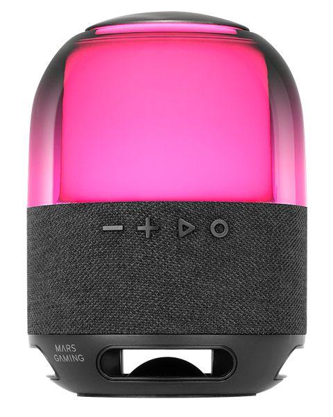 Coluna Portátil Estéreo MARS GAMING MS-FLOW (15 W - USB Type-A para USB Type-C - Preto)