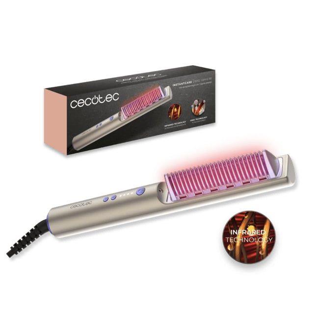 Escova Alisadora CECOTEC InstantCare Lisse iSphere (Prateado)