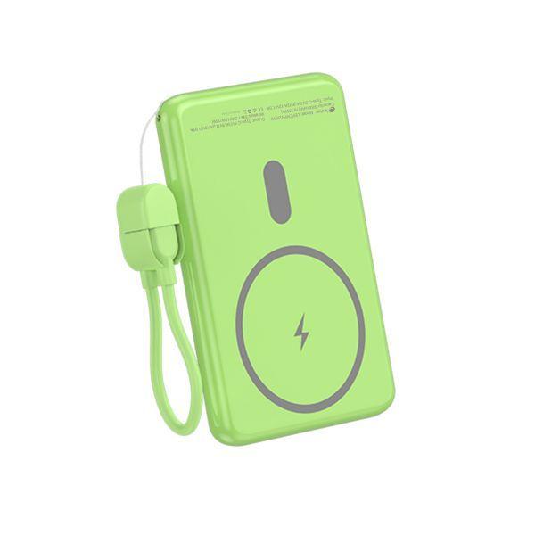 Powerbank LEOTEC LEPOWW20W5G (USB Tipo-C - Universal - USB - Verde) — miniatura 2