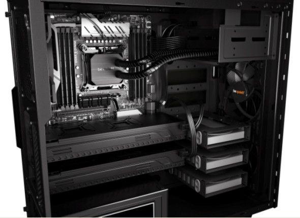 Caixa PC BE QUIET! Pure Base 600 (ATX, micro ATX, Mini-ITX - Midi Tower - Sintéticos ABS, Aço - Preto/Prateado) — miniatura 6