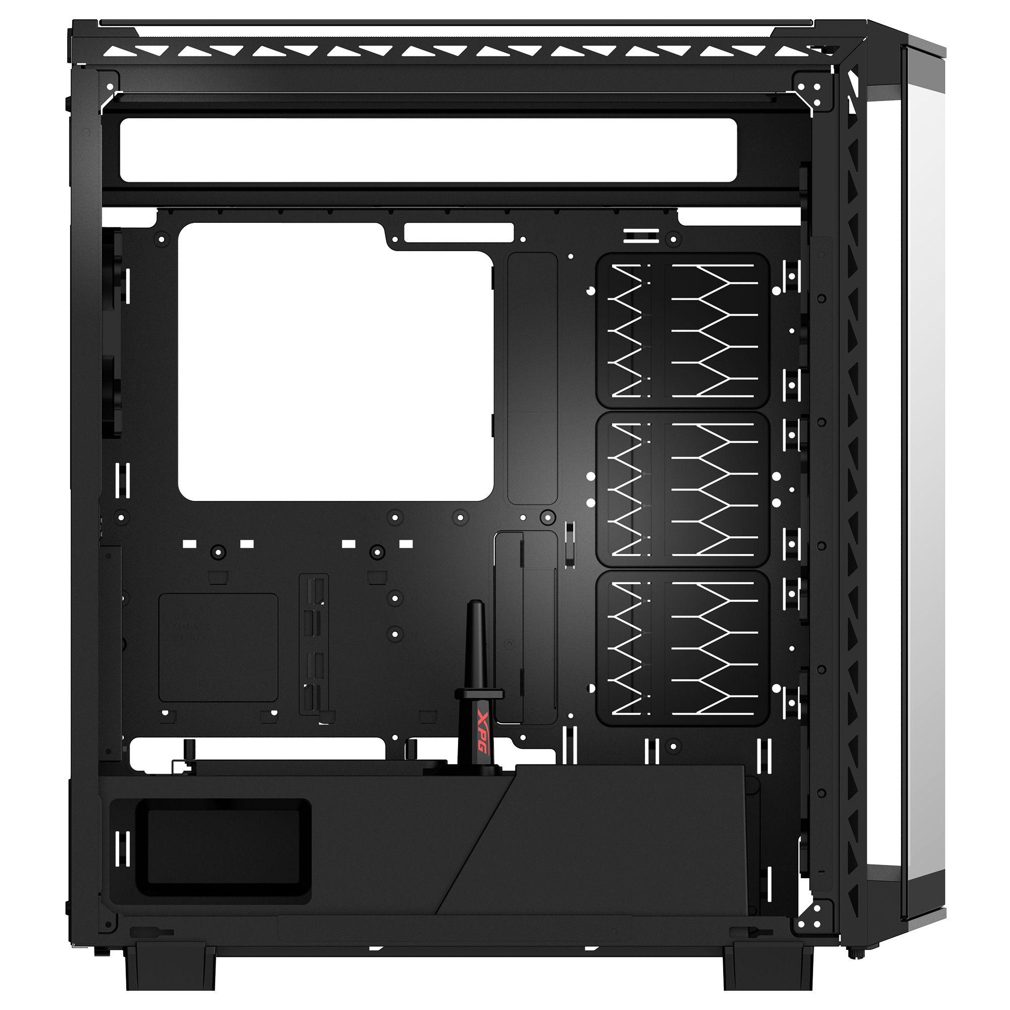 Caixa PC XPG BATTLECRUISER II ST (Midi Tower - Aço inoxidável - 17,5 cm - Preto) — miniatura 4