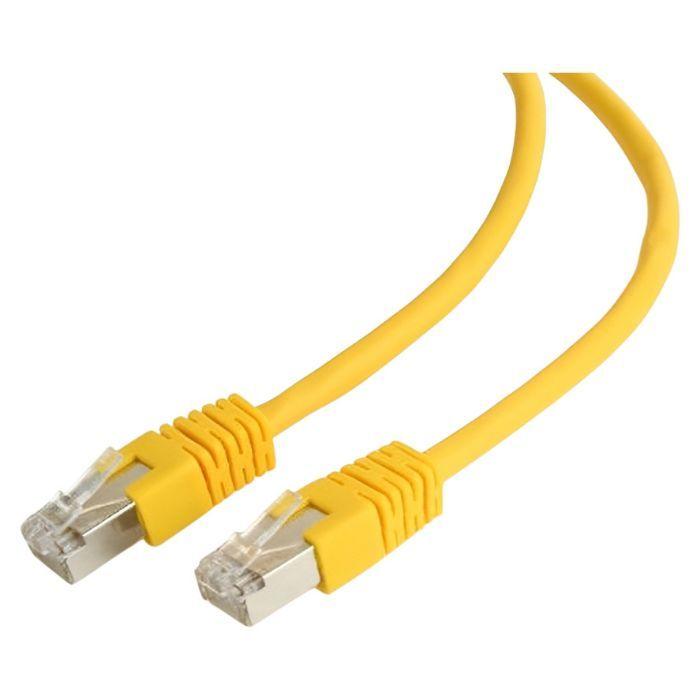 Cabo de Rede GEMBIRD PP6-1M/Y (1 m - Cat6 - Amarelo), miniatura 2
