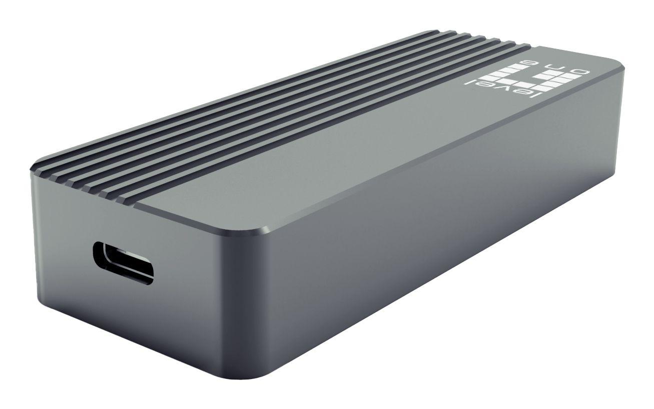 Adaptador USB Ethernet LEVELONE USB-0410 (10 Gigabit - USB-C - Cinzento) — miniatura 2