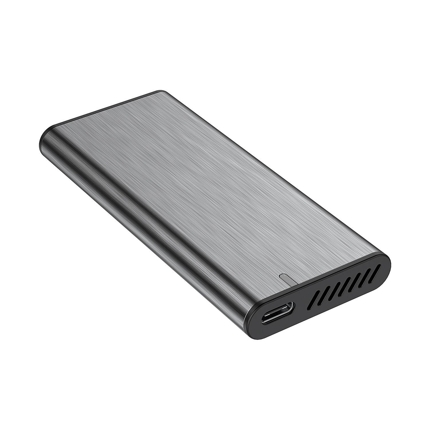 Caixa Externa AISENS ASM2-007GRY (2 TB - M.2 - SATA - Cinzento) — miniatura 3