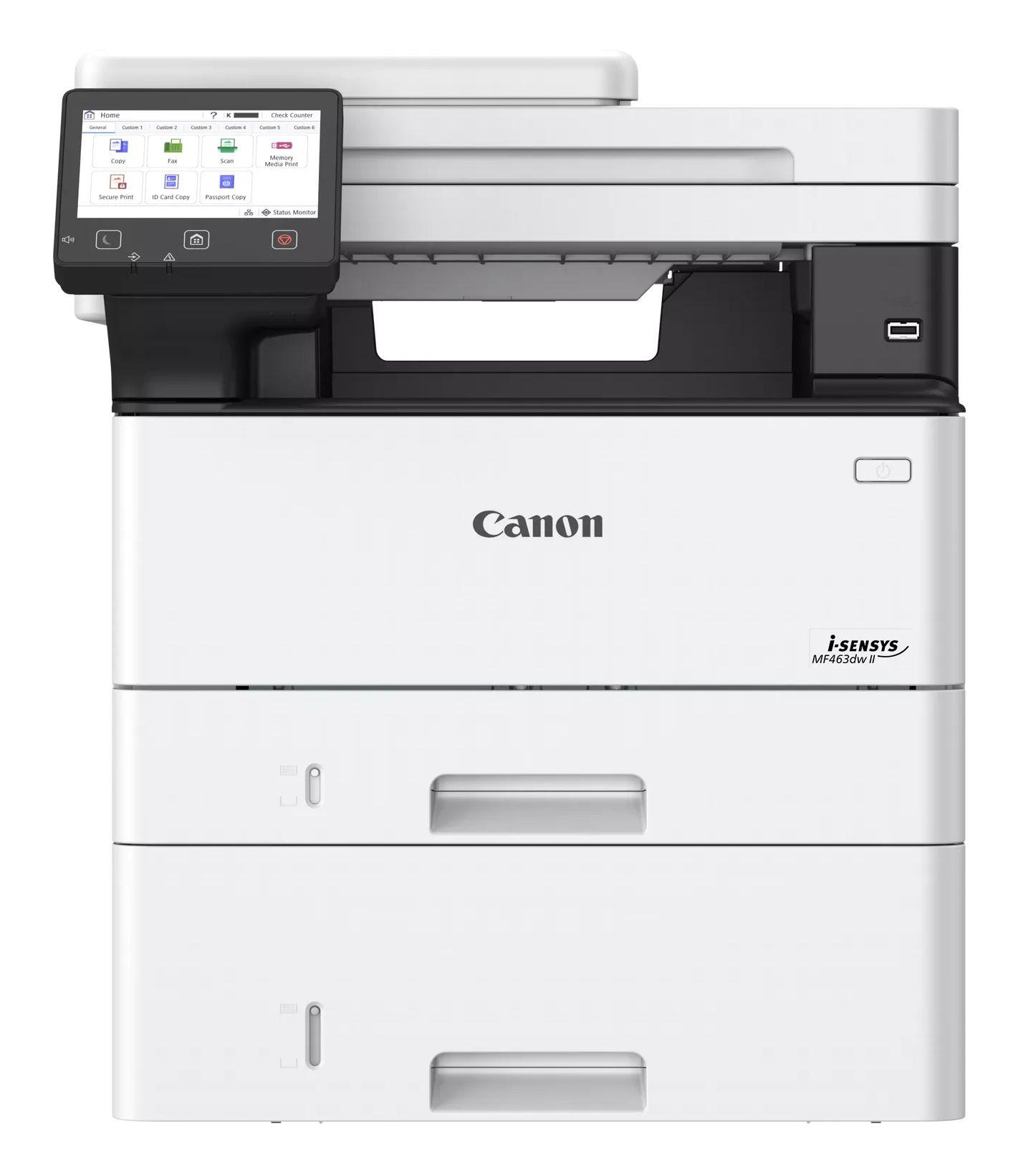 Impressora Multifunções Laser CANON i-SENSYS MF463dw II (A4 - Impressão a preto e branco - USB - Preto e Branco)