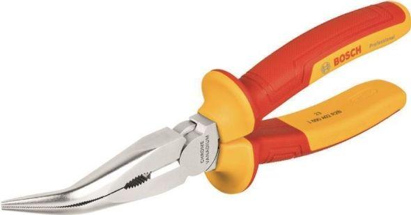 Alicate de Pontas Longas Curvo BOSCH Professional 1600A02NE4 (200 mm - Vermelho/Amarelo)