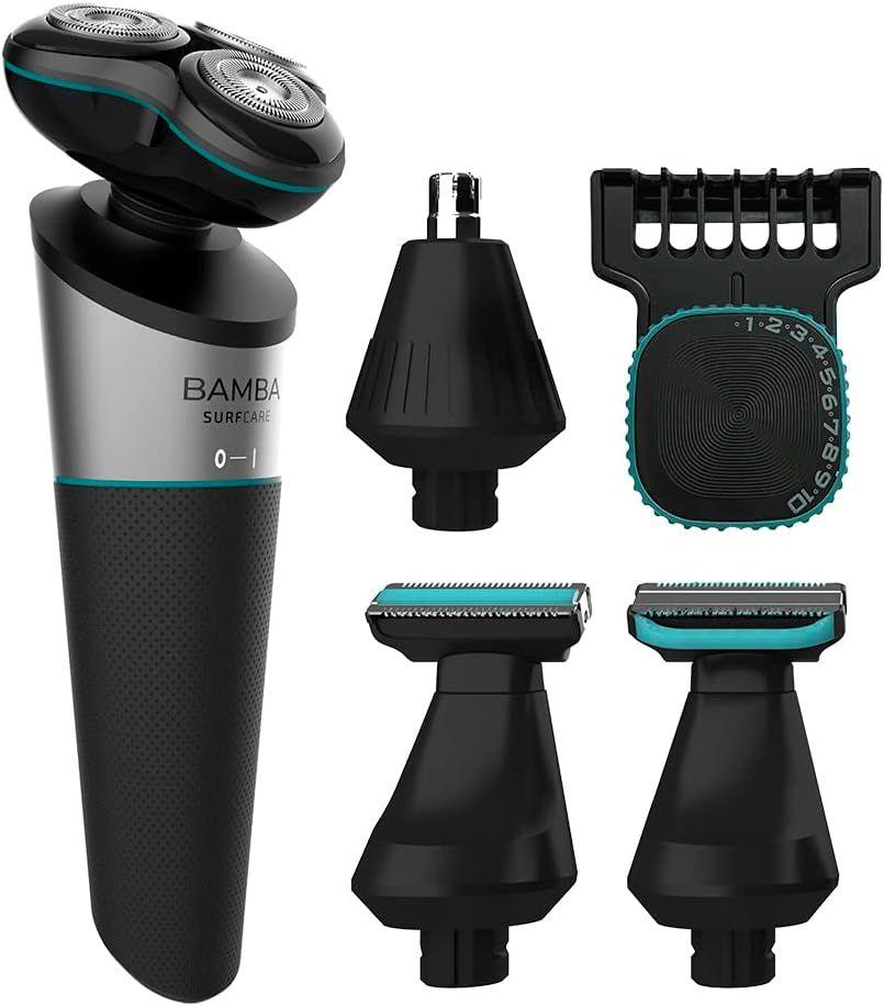 Máquina de Barbear CECOTEC Bamba PrecisionCare TwistGroom 04332 (Aço inoxidável - Preto, Cinzento e Turquesa)