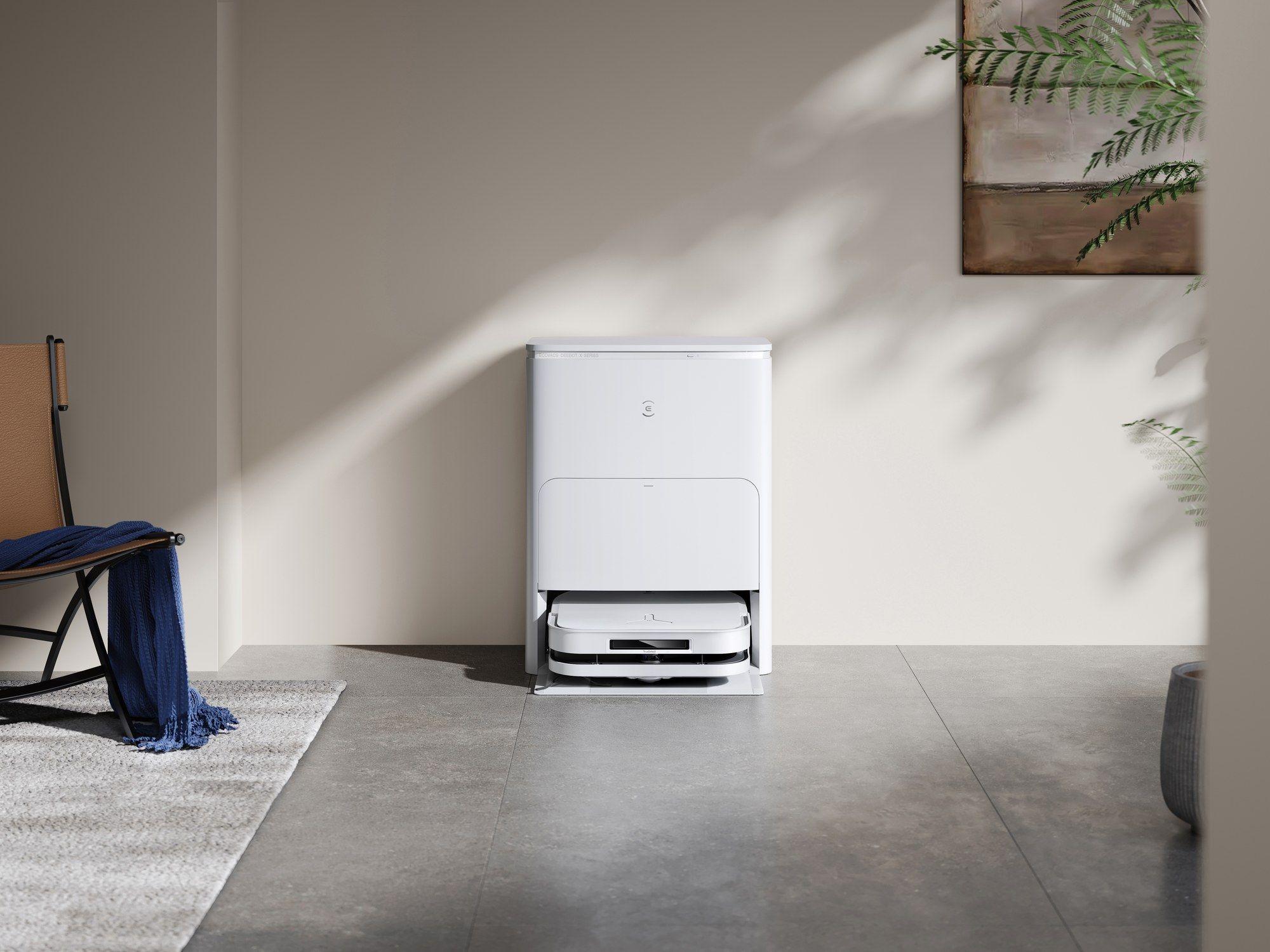 Robot Aspirador ECOVACS DEEBOT X5 OMNI (12,8 kPa - TrueDetect 3D 3.0 - 0,25 l - Branco), miniatura 12