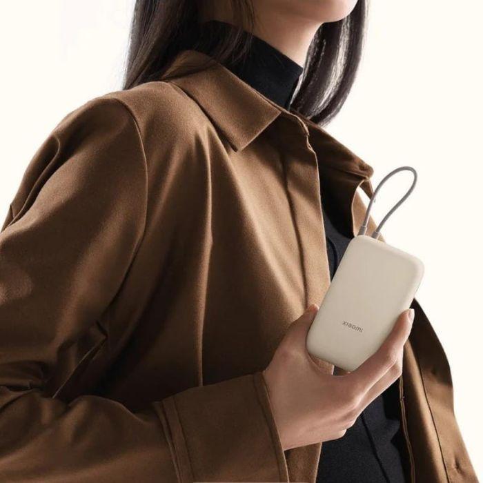 Powerbank XIAOMI Power Bank 10000mAh (10000 mAh - 37 Wh - 22,5 W - Bege), miniatura 5