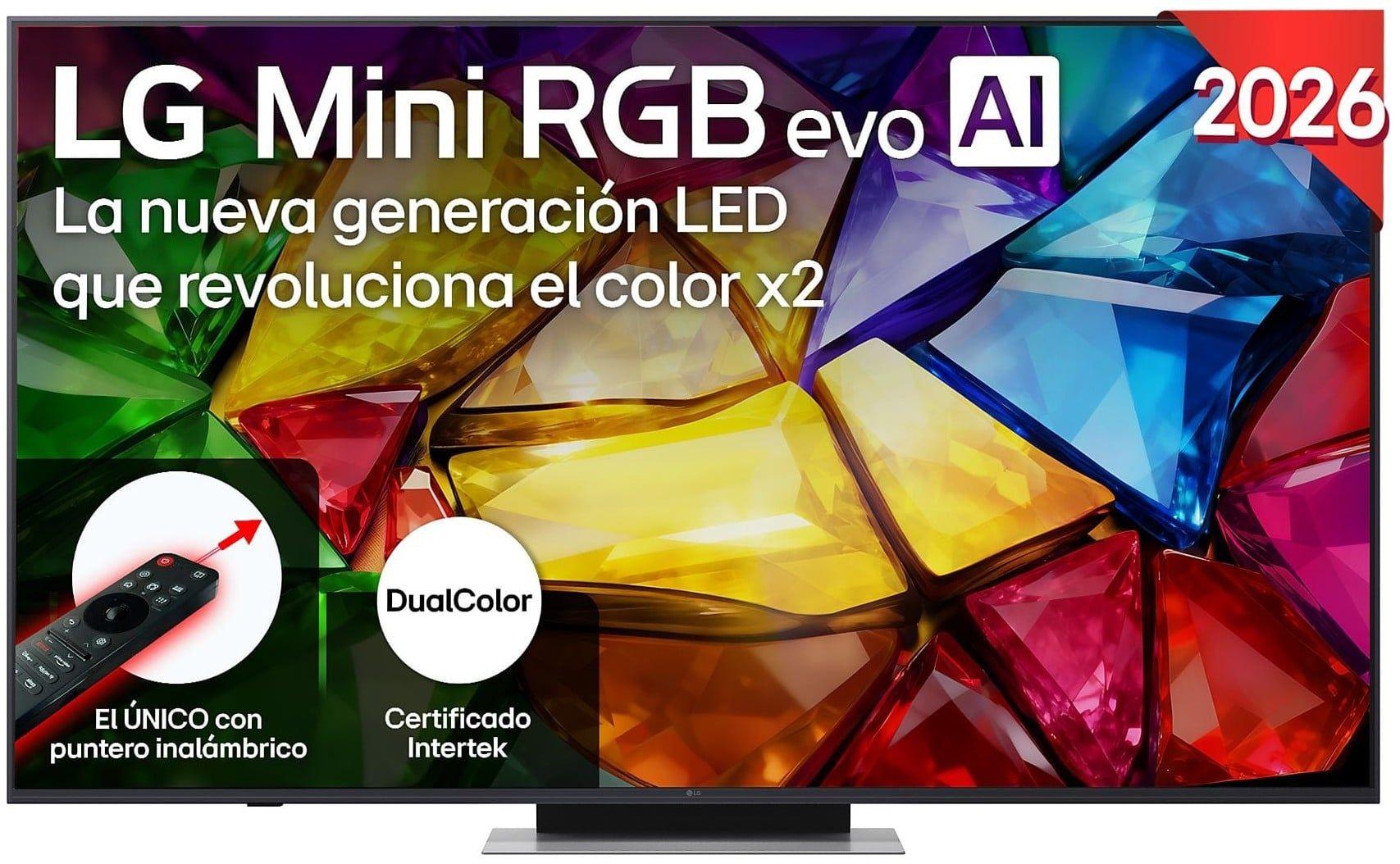 Televisão LG TV 65MRGB87B6B (65" - 4K Ultra HD - Mini LED - 144 Hz)