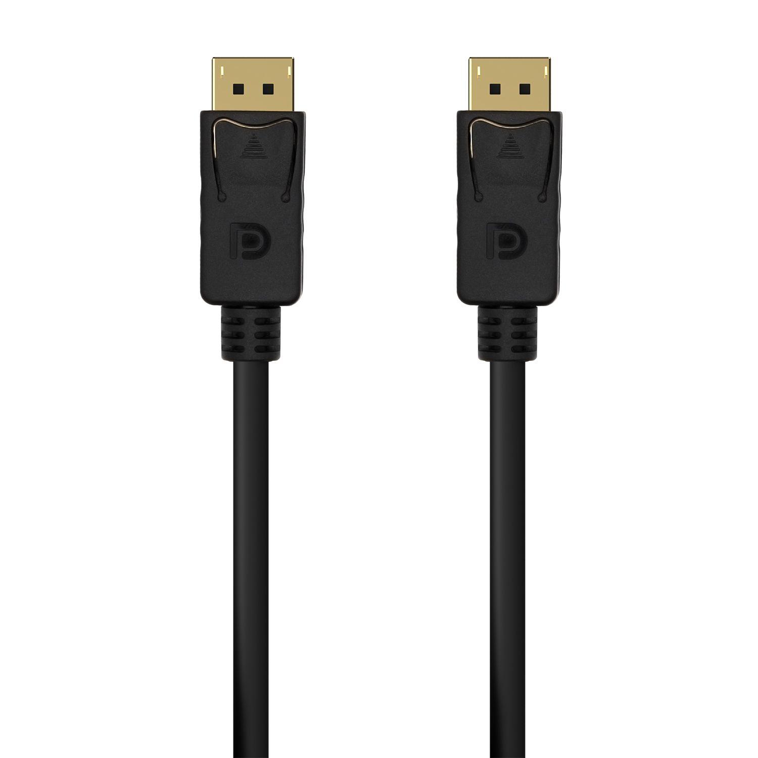 Cabo DisplayPort AISENS A124-0549 (1,5 m - Preto)