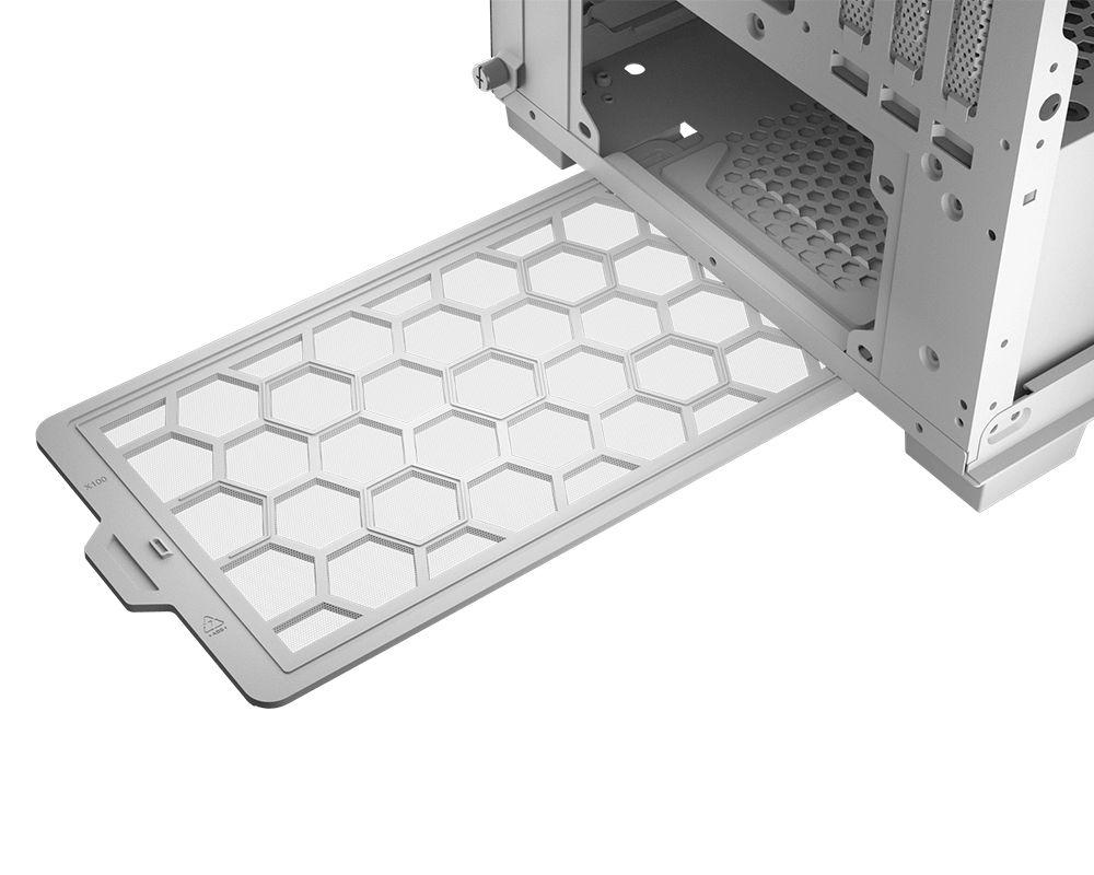 Caixa de Computador COUGAR DuoFace Pro RGB CGR-5AD1W-RGB (Midi Tower - Metal, Nylon, Vidro temperado - 190 mm - Branco), miniatura 10