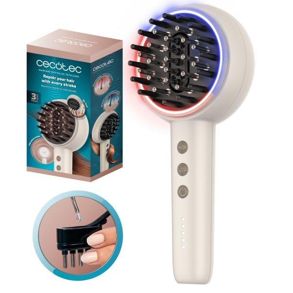 Escova Reparadora CECOTEC HairCare Revitalize TotalCare (Branco)