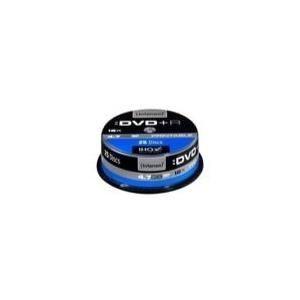 Pack de 25 Discos DVD+R INTENSO (4,7 GB - 16x - Imprimíveis)