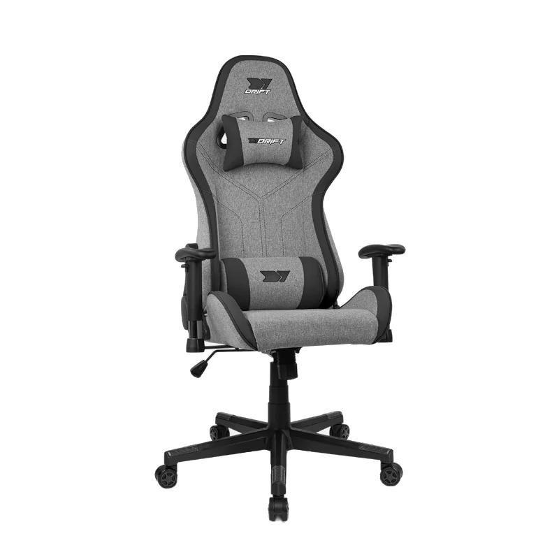 Cadeira Gaming DRIFT DR90 PRO (150 kg - 8 cm - Tecido, espuma - Preto/Cinzento)