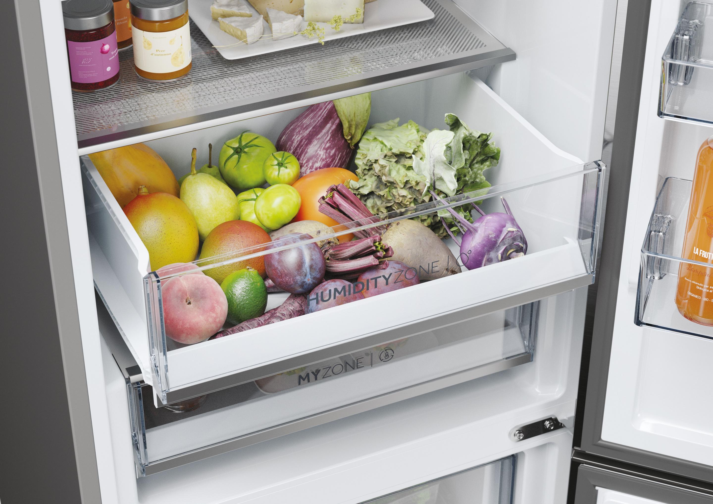 Frigorífico Combinado Independente HAIER HDPW5620ANPK (409 l - hOn - 205x59,5x66,7 cm - Inox) — miniatura 10