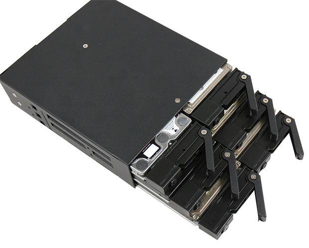 Painel de Baía para Discos CHIEFTEC CMR-625 (2,5" - SATA - Preto), miniatura 4