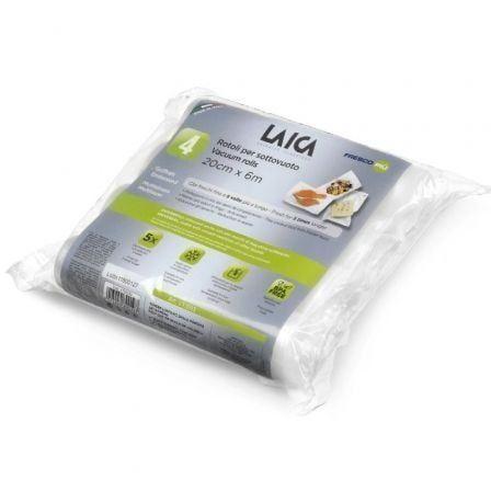 Rolos para Conservação a Vácuo LAICA VT3513 (4 unidades - 20 x 600 cm)