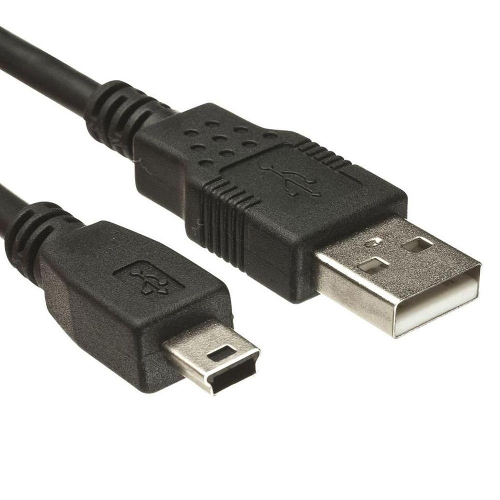Cabo USB LOGILINK CU0014 (1,8 m - Mini-USB B - USB A - Preto) — miniatura 2