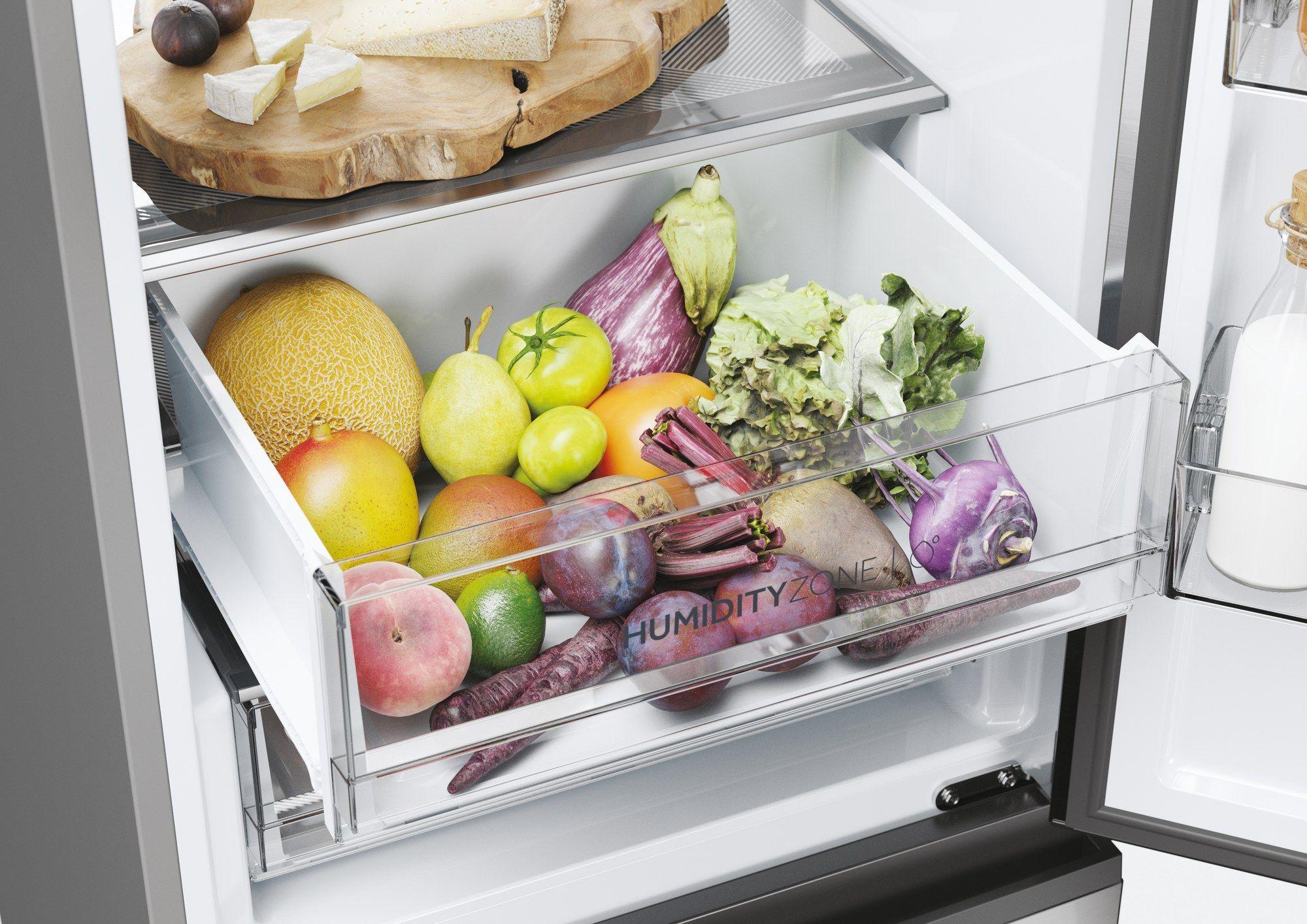 Frigorífico Combinado Independente HAIER HTW7620ANMG (414 L - 205x59,5x66,7 cm - 205 cm - Inox), miniatura 9