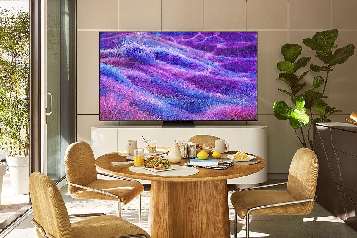 Televisão SAMSUNG TV GQ85QN80FAUXZG (85" - QLED - 4K Ultra HD - Carbono Prateado), miniatura 3
