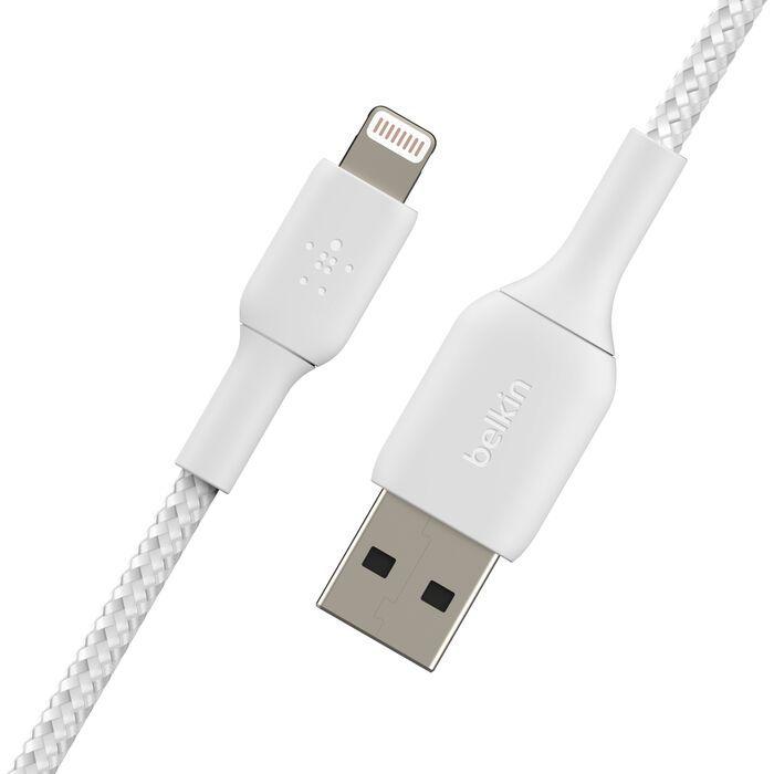 Cabo USB-A para Lightning BELKIN CAA002BT3MWH (3 m - Branco), miniatura 4
