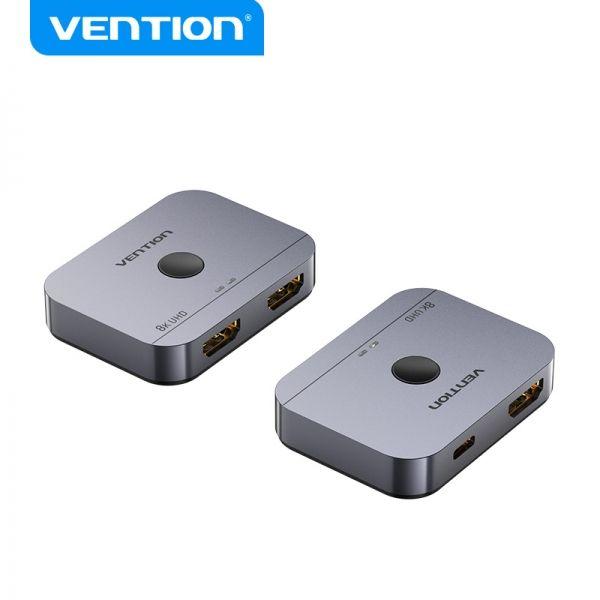 Comutador e Divisor HDMI VENTION AKPH0 (60 Hz - Cinzento) — miniatura 2